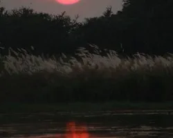Atardecer en el Gran Lago
