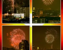 Fireworks Collage