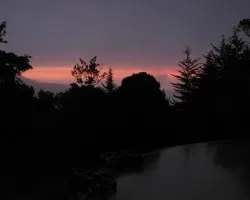 Atardecer en Jard?n de Dota
