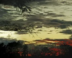 atardecer disitinto...
