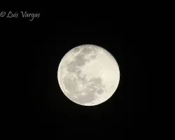 La llena de hoy