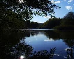 Agua  sol y cielo
