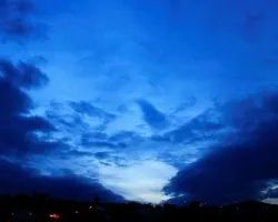 Otro atardecer azul  30-12-2008