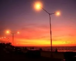 atardecer