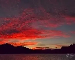 Atardecer en el lago