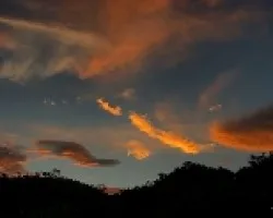 Nubes Naranja en Naranjo
