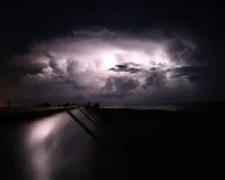 Tormenta en el mar