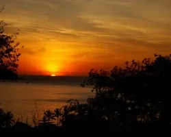 precioso atardecer....pero charita llegue algo tarde!!!