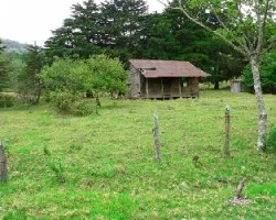 Casita en los campos 