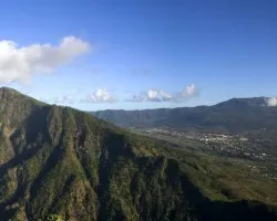 Pano de La Caldera y el Valle de Aridane