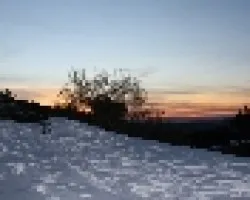 Nieve y sol
