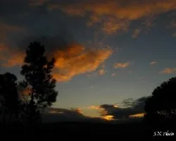 Una puesta de Sol