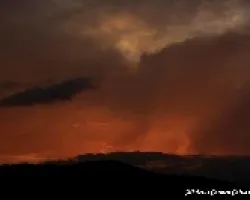 Cielo rojo