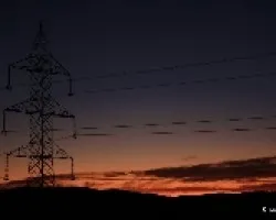 Coloso al atardecer