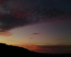 Atardecer de ayer  28-10-2009 casi iguales