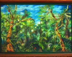 El bosque del pi?o rojo
