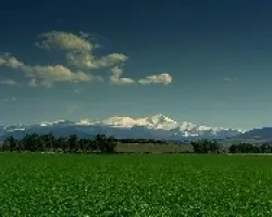 Vista de La Demanda.El Monte San Lorenzo el m?s alto de La Rioja.