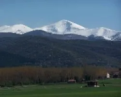 Vista de La Demanda.El Monte San Lorenzo el m?s alto de La Rioja.