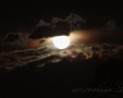 Noche de luna llena