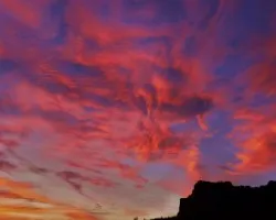 cielo de octubre