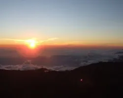 Atardecer desde los Crestones