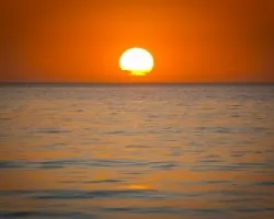 Atardecer en Flamingo.