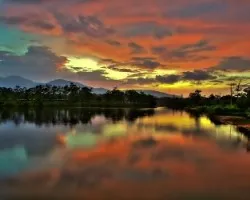 Atardecer en Los Negros