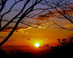 Contraluz y atardecer