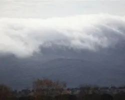 Nubes bajas en los Montes de Toledo