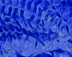 Fractal de Helecho Azul