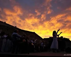Un concierto al atardecer