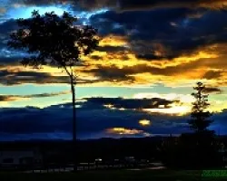 Atardecer en Teruel