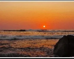 Atardecer en Playa Langosta