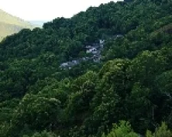 Pueblos en la montaña gallega