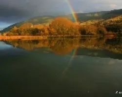 Arco Iris sobre la isla