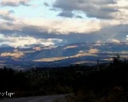 Reflejos en las montanas