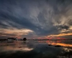 Reflejos al amanecer.