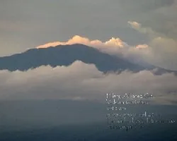 Turrialba al amanecer