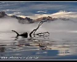Nubosidad sobre el lago Meliquina