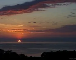 Atardecer en Bahía Ballena