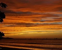 Nubes al atardecer