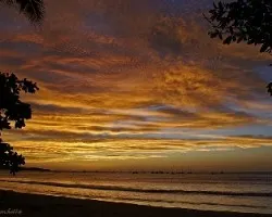 Nubes al atardecer