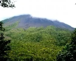 Al pie del Volcán Arenal. 