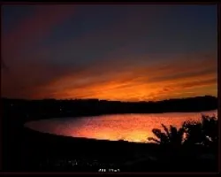 Atardecer en s'Arenal den Castell, Menorca