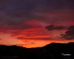 Atardecer del 14-09-2011