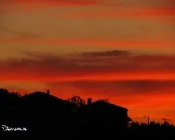 Atardecer del 14-09-2011