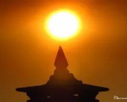 El Sol y la chimenea