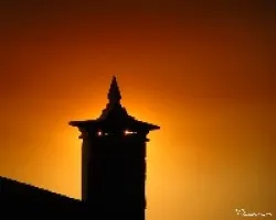 El Sol y la chimenea