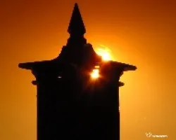 El Sol y la chimenea