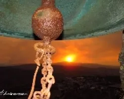 Una puesta de sol desde el campañario